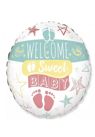 Шар "Welcome baby"