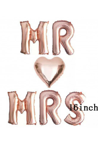 Шар "Mr&Mrs"
