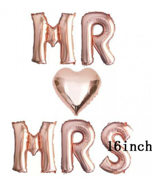Шар "Mr&Mrs"